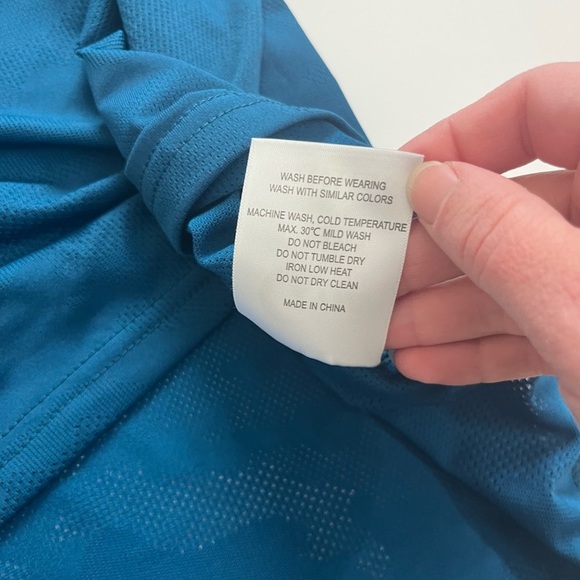 Zyia Active Teal Short Sleeve Tshirt Size XXL - Picture 5 of 8